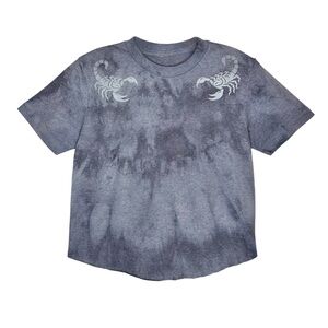 SCORPIONS GRAY Crop top Tshirt